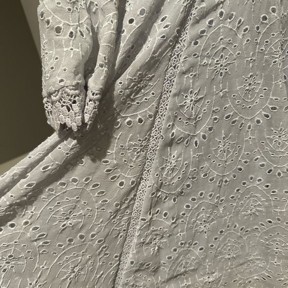 FRENCH CONNECTION  Derna Drape Fluted Dress - Picture 7 of 10